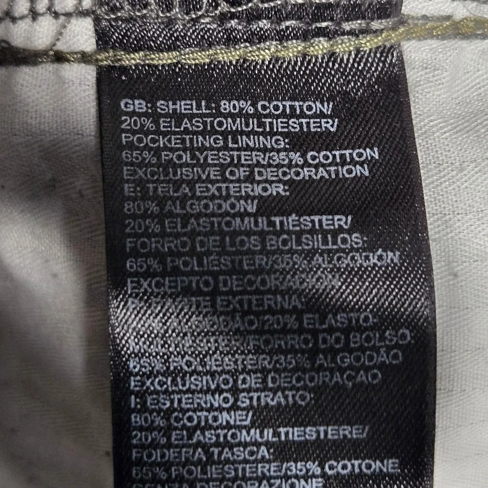 The North Face Narrows Mens Grey Striped Chino Shorts Size 34 Regular Fit